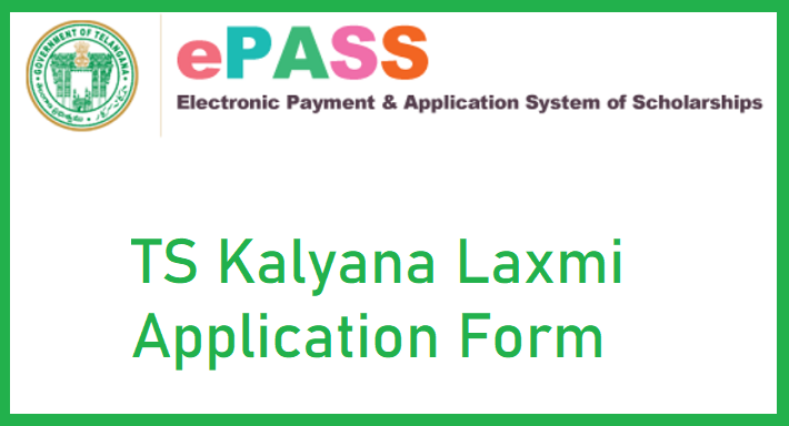 TS Kalyana Laxmi Application Form 2026